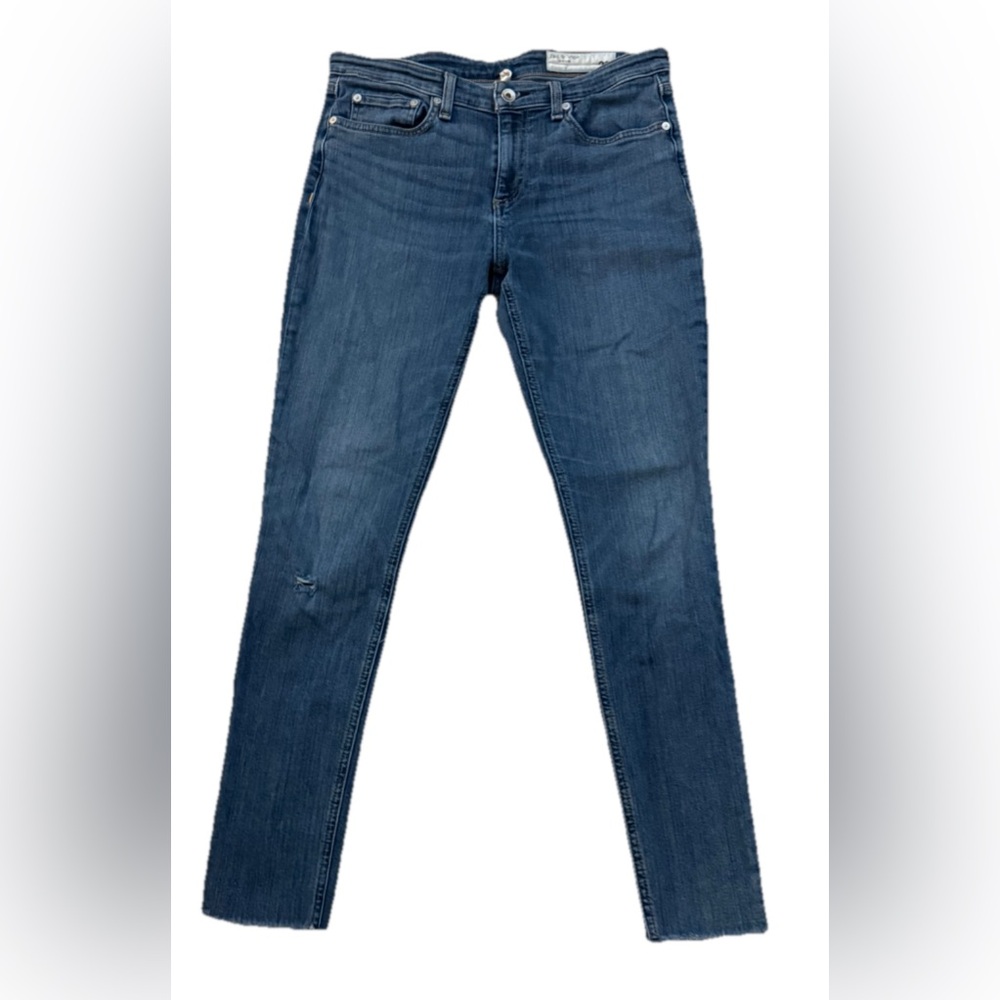 Rag & Bone Women’s Cate Mid-rise Blue Skinny Jeans Size 29